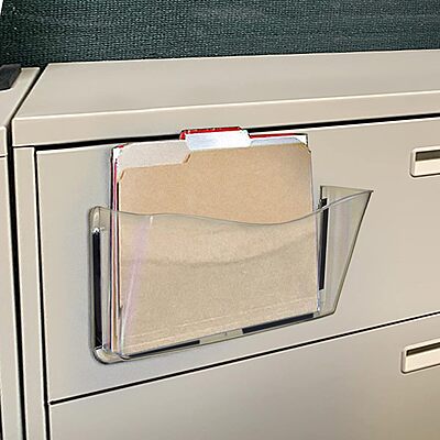 AZAR DISPLAYS Wall Mount File, Brochure & Business Card Holders