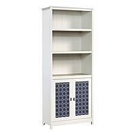 SAUDER Cottage Road 72in Library Bookcase with Doors and Adjustable Shelves