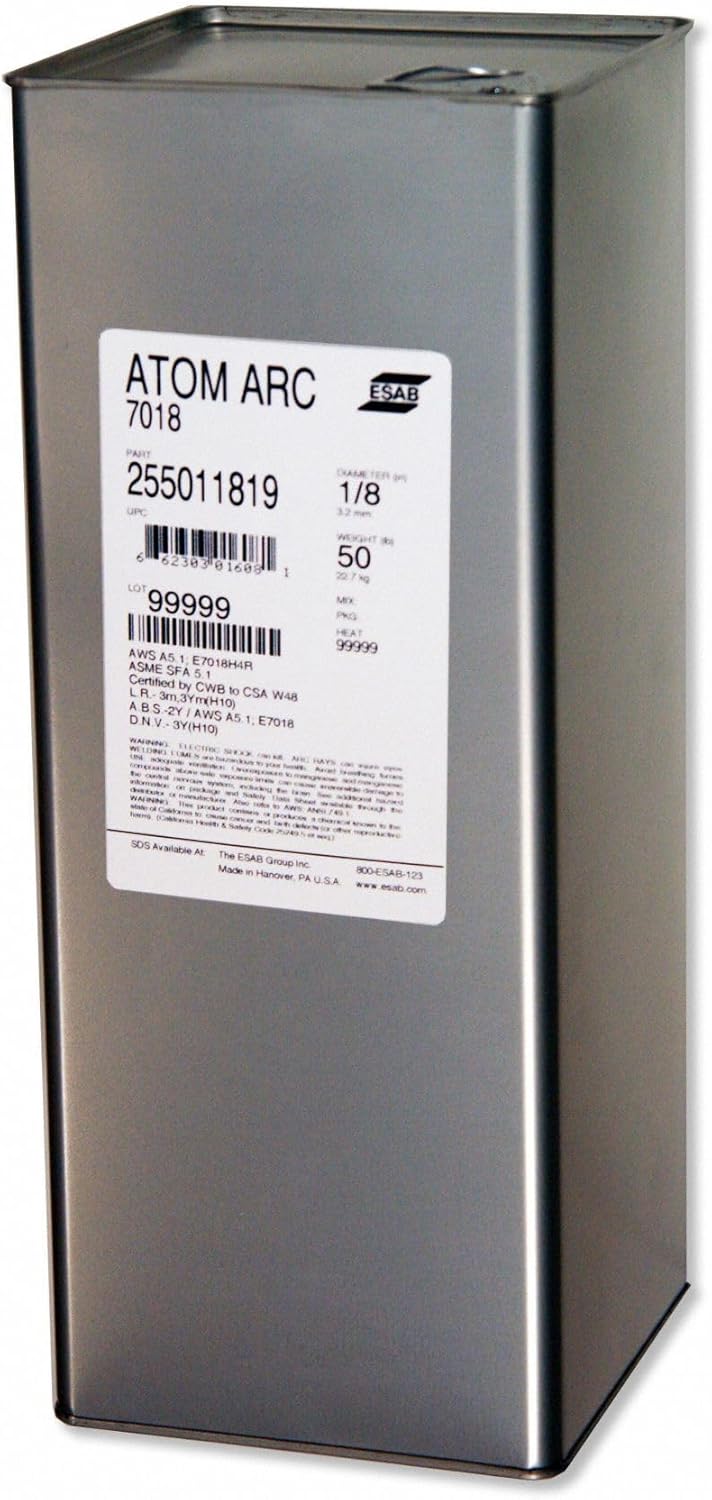 SEPTLS537255013310 - Esab Welding Atom Arc 7018 Electrodes - 255013310
