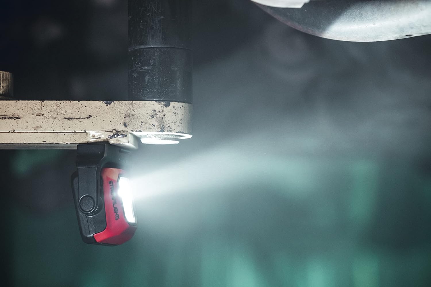 Streamlight 61510 Syclone 400-Lumen USB Rechargeable Multi-Function Compact Work Light, Red