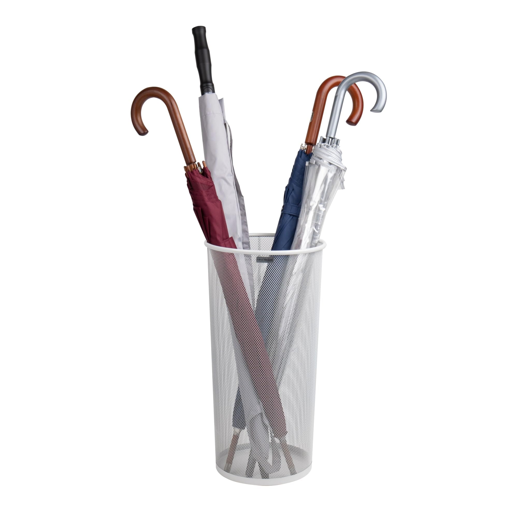 MIND READER Metal Mesh Umbrella Stand Multi-Purpose Storage