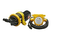 Whale WM8284, Gray IC Waste Pump, 12V, Automatic Waste Removal from 2 Drains, 5 Gal./Minute, Compact, Service-Free