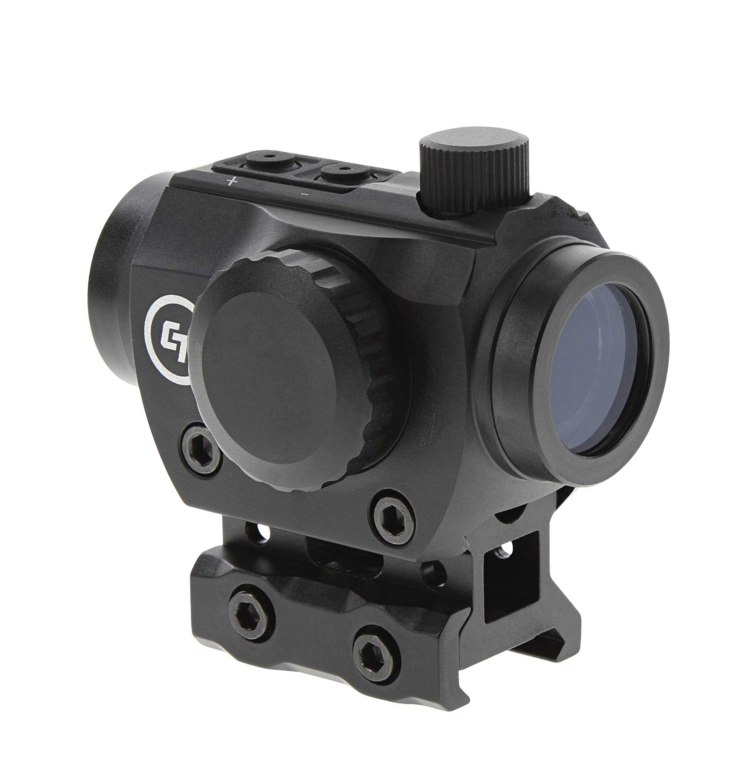 Crimson Trace CTS-25 Compact Sight with 4 MOA LED Red Dot Reticle and 1x Magnification for Rifles, Long Guns