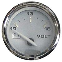 Faria 19004 Kronos Voltmeter (10-16 VDC) - 2"