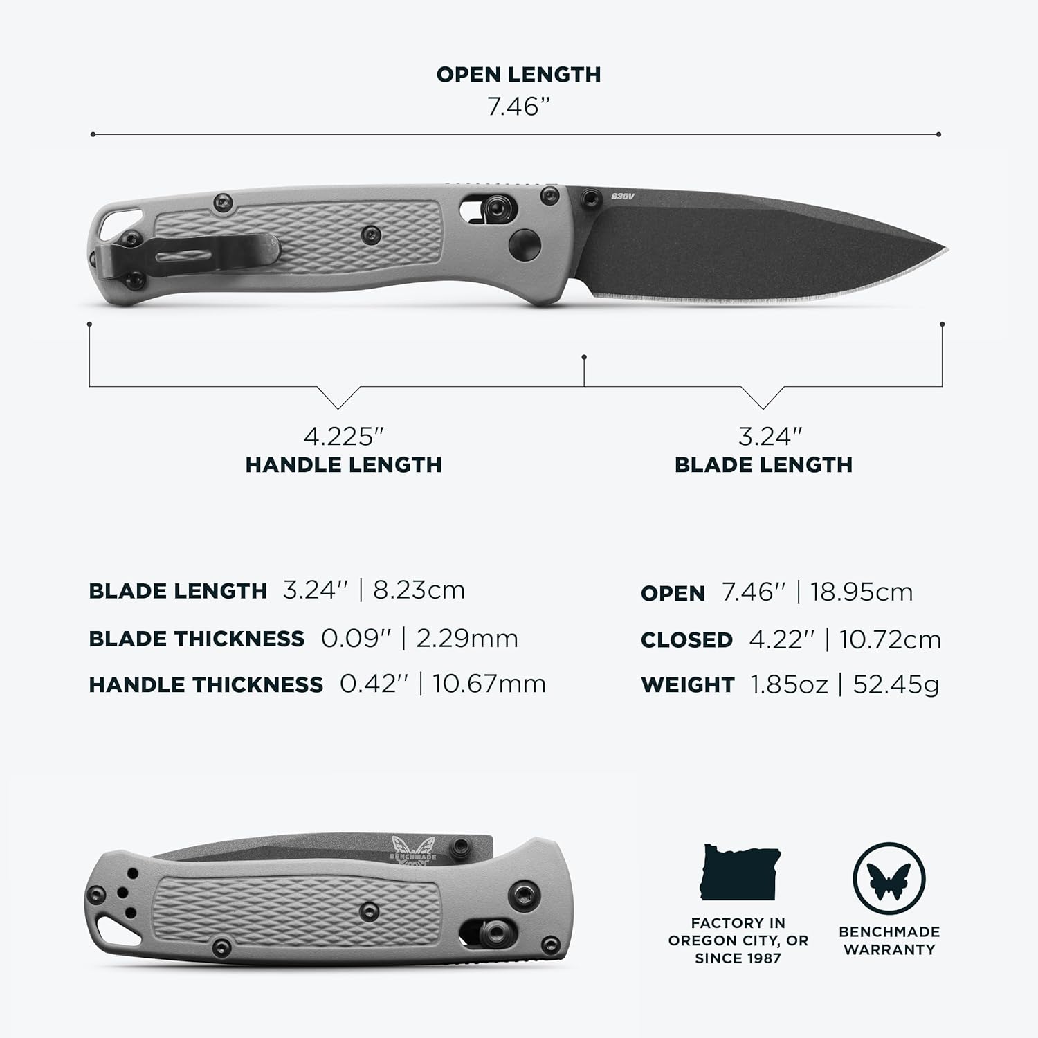 Benchmade - Bugout 535 EDC Folding Knife
