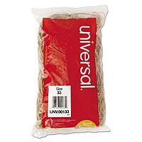 Universal Rubber Bands, Size 33, 1 lb (approx. 640), Beige
