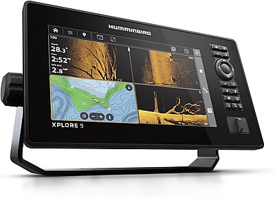 Humminbird XPLORE GPS Fish Finder with MEGA Side Imaging+ & HD Touchscreen