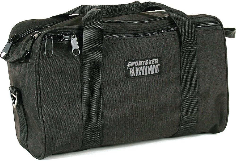 BlackHawk Pistol Range Bag SPORTSTER Bag Black Nylon 74RB02BK