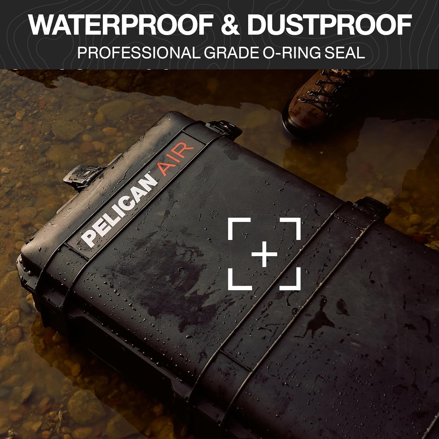 Pelican Air 1637 Multi-Purpose Hard Case with Foam for Camera, Drone, Equipment, Gear, Electronics, Overlanding, Camping