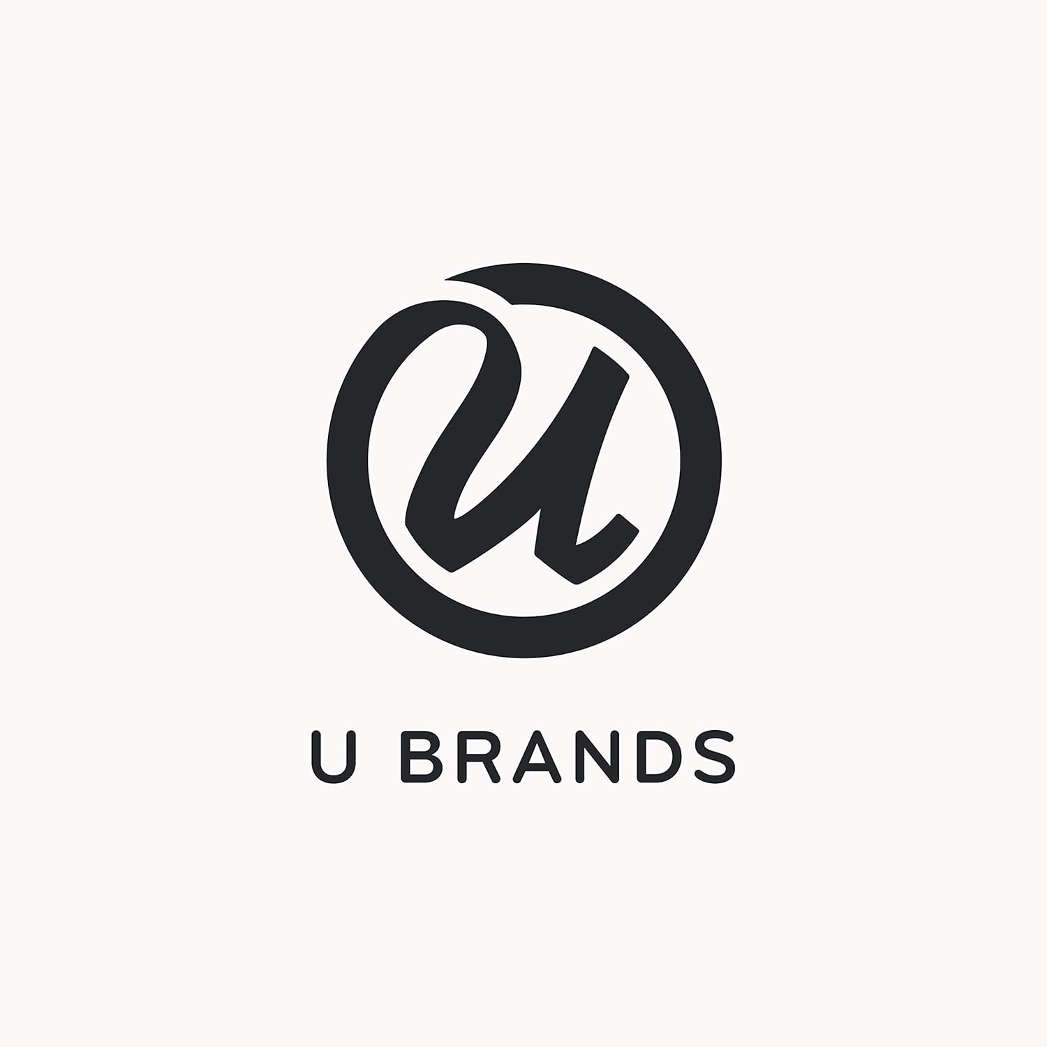 U BRANDS Magnetic Dry Erase Calendar Board, White Wood Frame