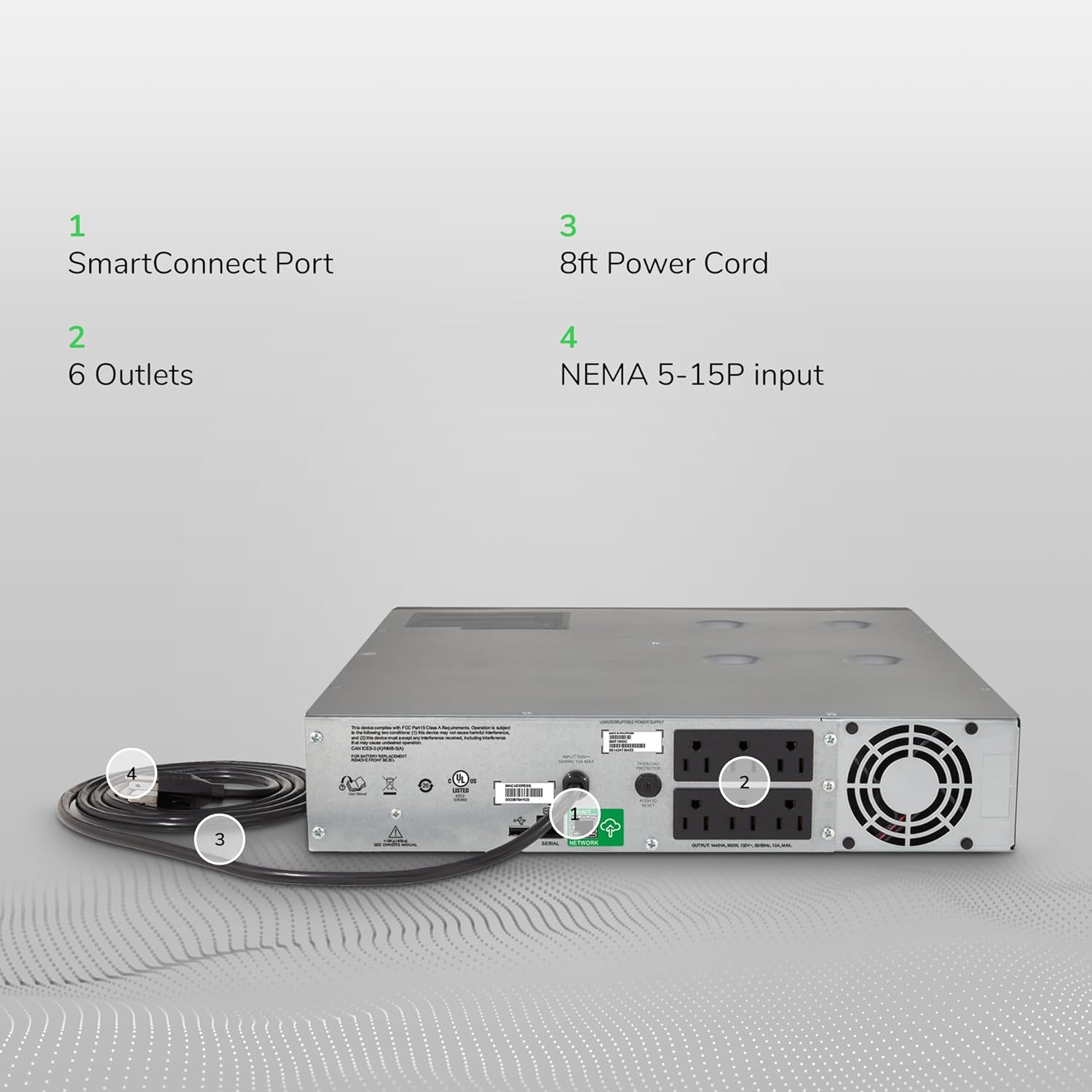 APC Smart-UPS with SmartConnect Sinewave Line Interactive UPS