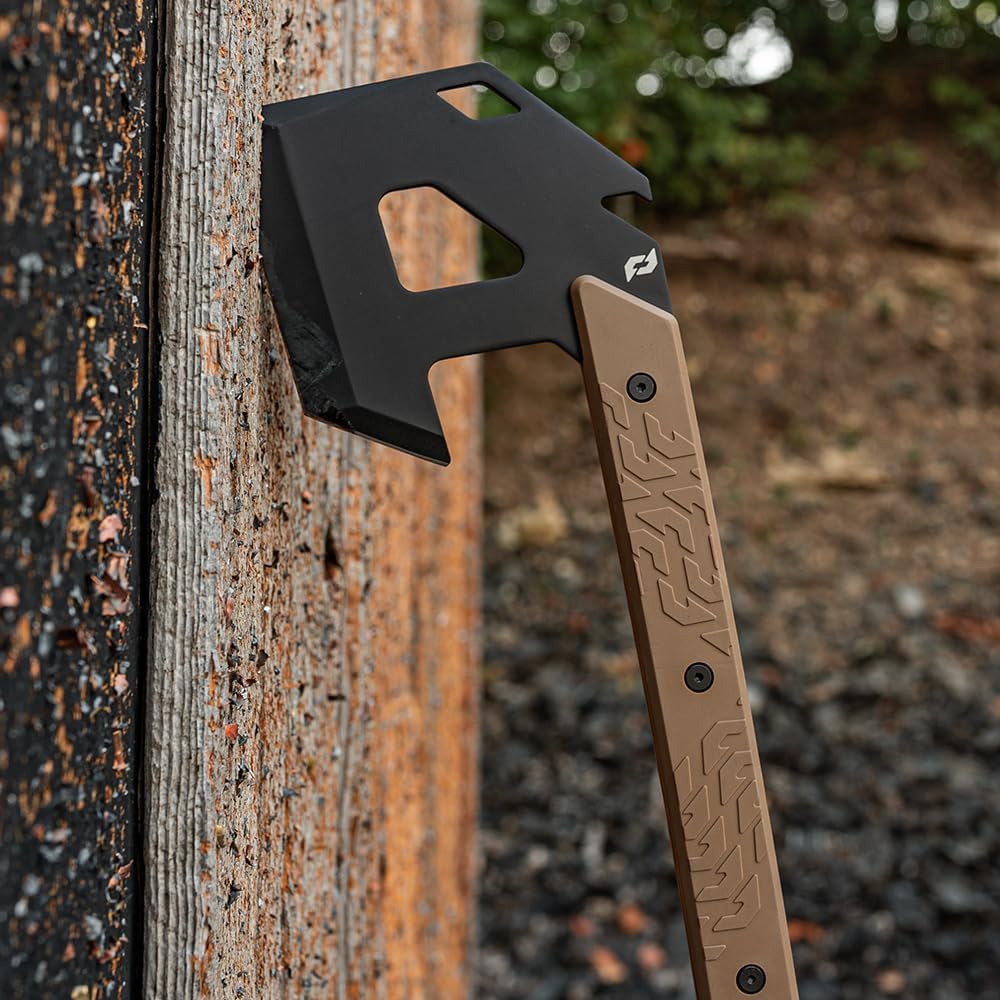 Schrade Delta Class Backdraft Axe 19.5in with a 4.75in 3Cr13 Steel Blade and G10 Handle for Outdoor Survival, Camping