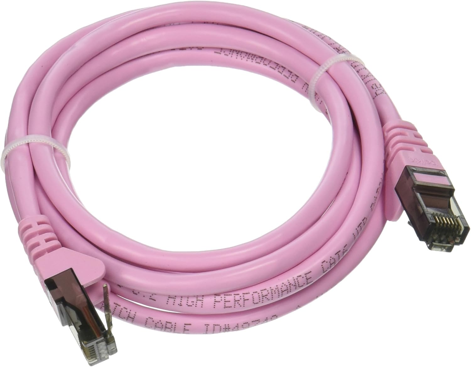 Belkin Cat 6 Snagless RJ45 Patch Cable - 6 ft - Pink