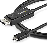 StarTech.com USB-C to DisplayPort 1.2 Cable - Bidirectional 4K 60Hz
