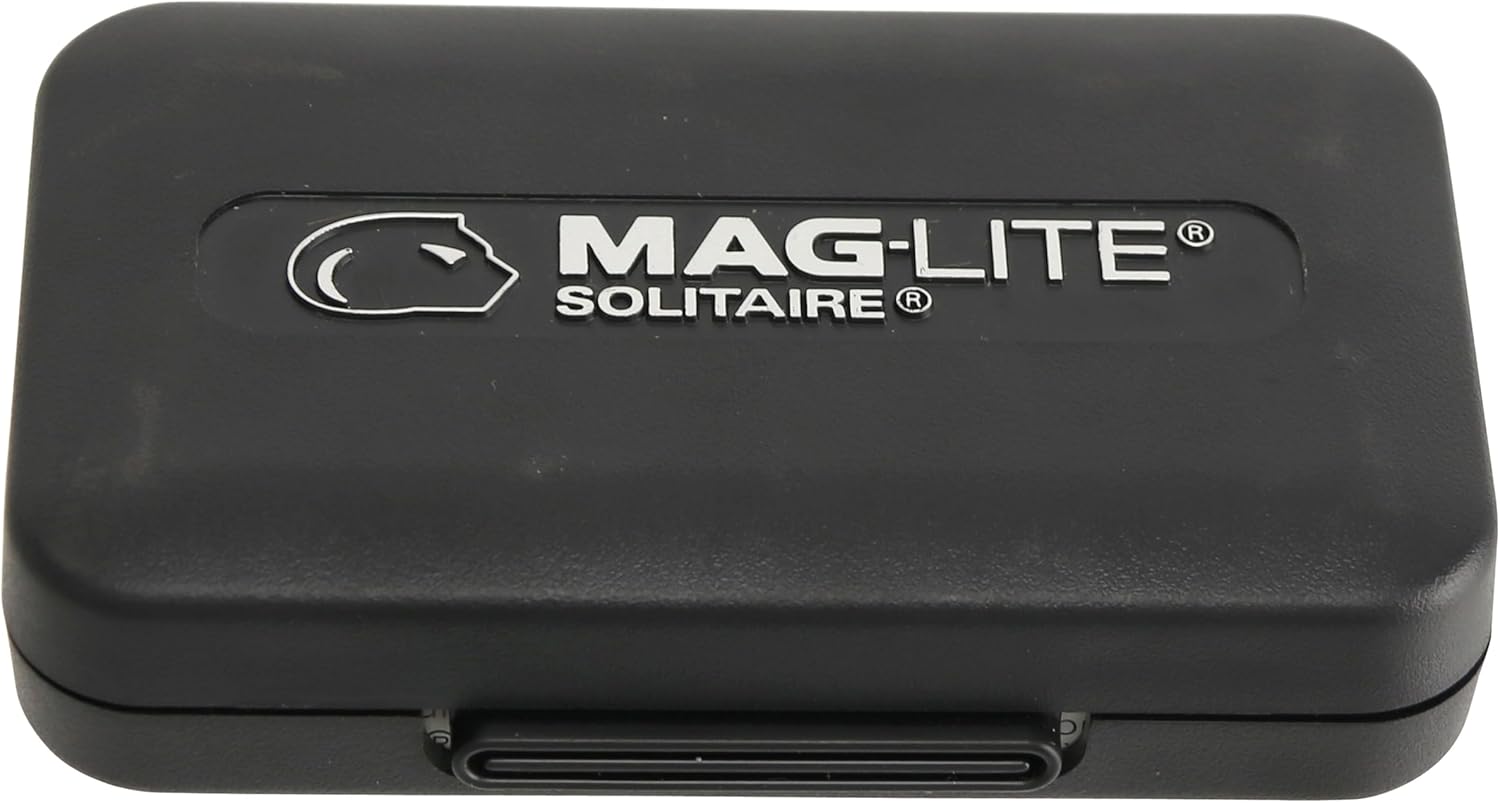 Maglite Solitaire Incandescent 1-Cell AAA Flashlight in Presentation Box Gray