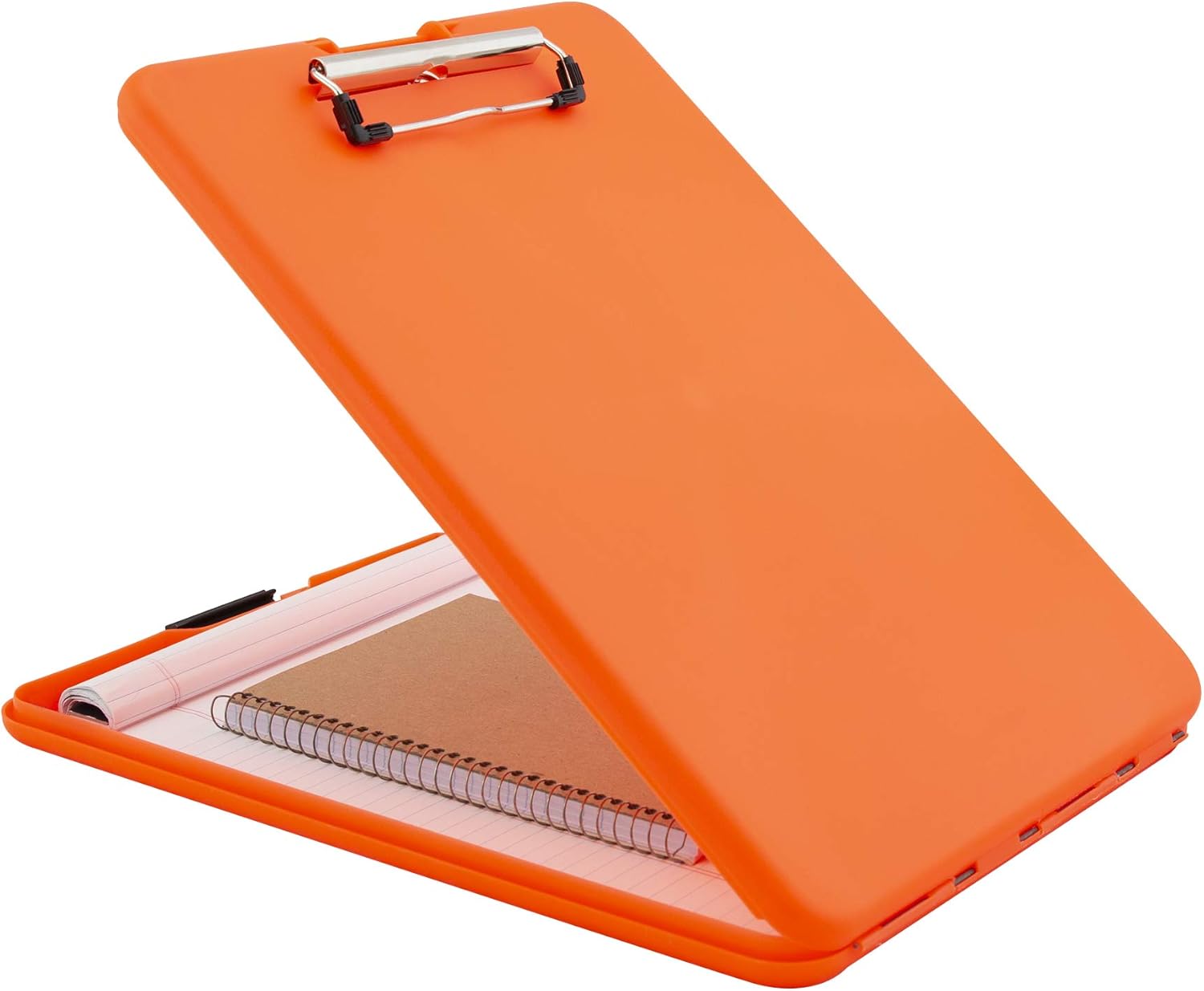 SAUNDERS SlimMate Letter-Size Plastic Storage Clipboard with Low-Profile Clip