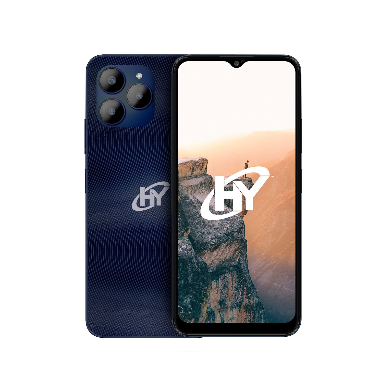 HYLine, 6.51" HD, T606, Android 13, 4GB RAM, 64GB Storage, 8MP Front, 13+2+.03MP Rear, Side Fingerprint