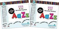 Barker Creek 2" Letter Pop-Outs 2-Pack, Neon, Jazz Up Your Bulletin Boards with These Colorful Letters, 1352 Upper and Lowercase Letters, Numbers & Punctuation Marks, 2" (3651)