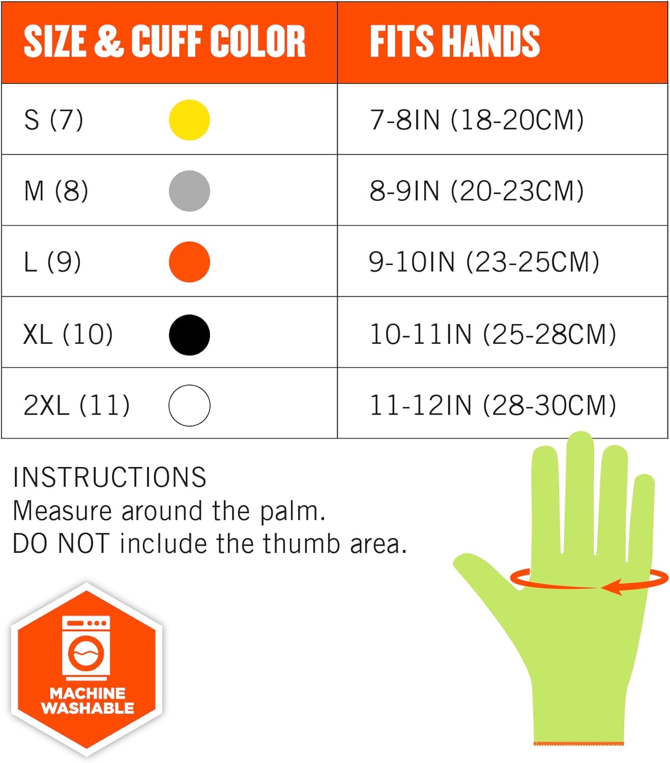 ERGODYNE ProFlex 7040 Cut-Resistant Food-Grade Gloves ANSI A4 / EN388 Level 5