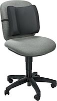 Fellowes High-Profile Backrest, 12inH x 13inW x 4inD, Black