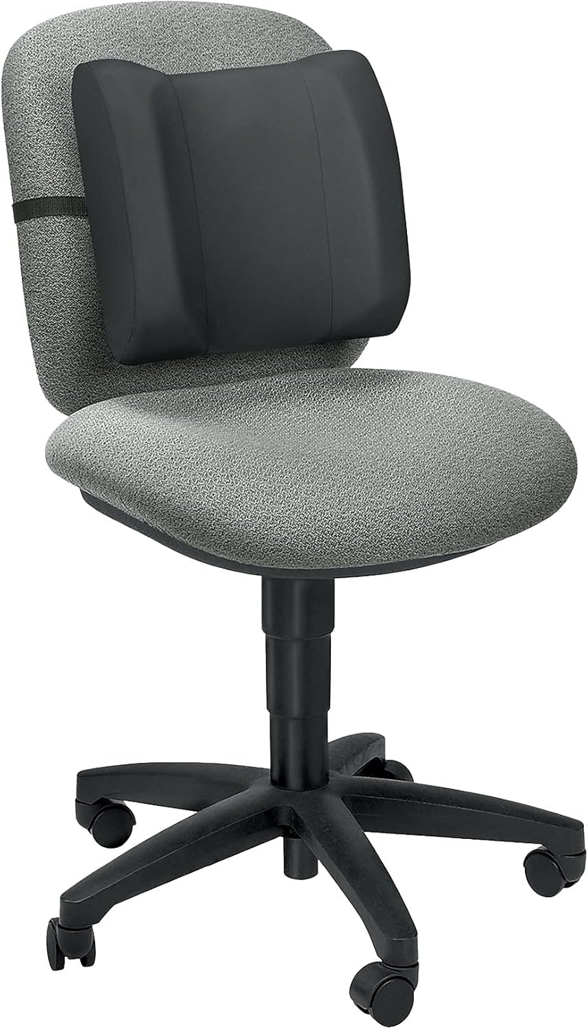 Fellowes High-Profile Backrest, 12inH x 13inW x 4inD, Black