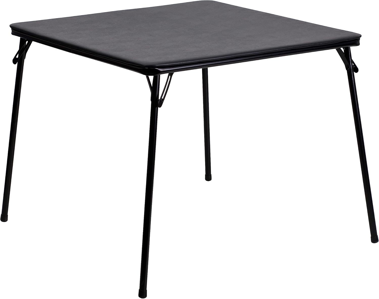 Flash Furniture Madelyn 33.5" Square Folding Multipurpose Card Table with Padded Vinyl Top
