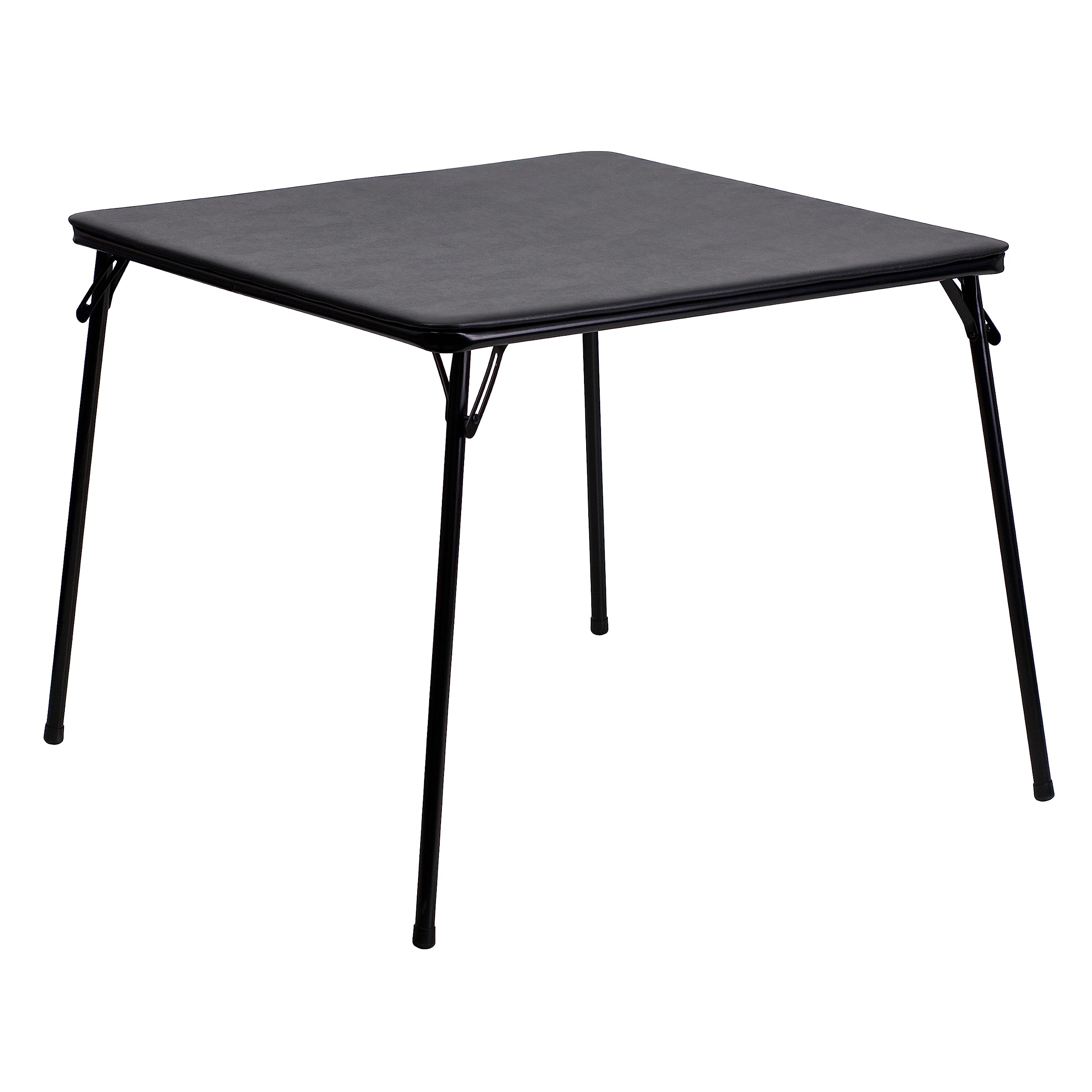 Flash Furniture Madelyn 33.5" Square Folding Multipurpose Card Table with Padded Vinyl Top