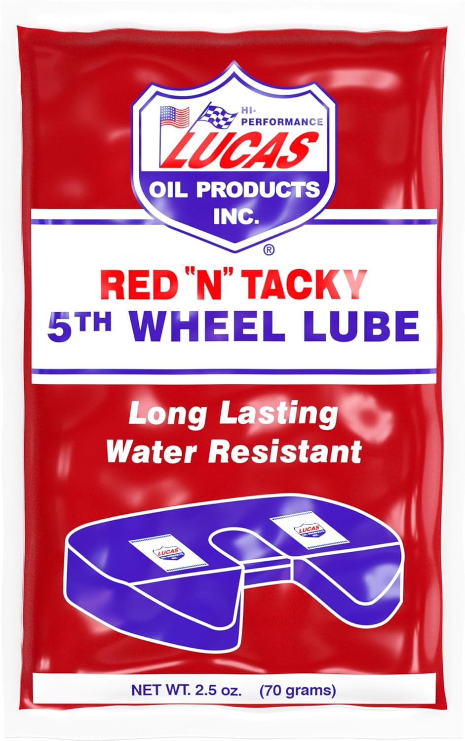 Lucas Oil Red 'N' Tacky 5th Wheel & Slider Lube