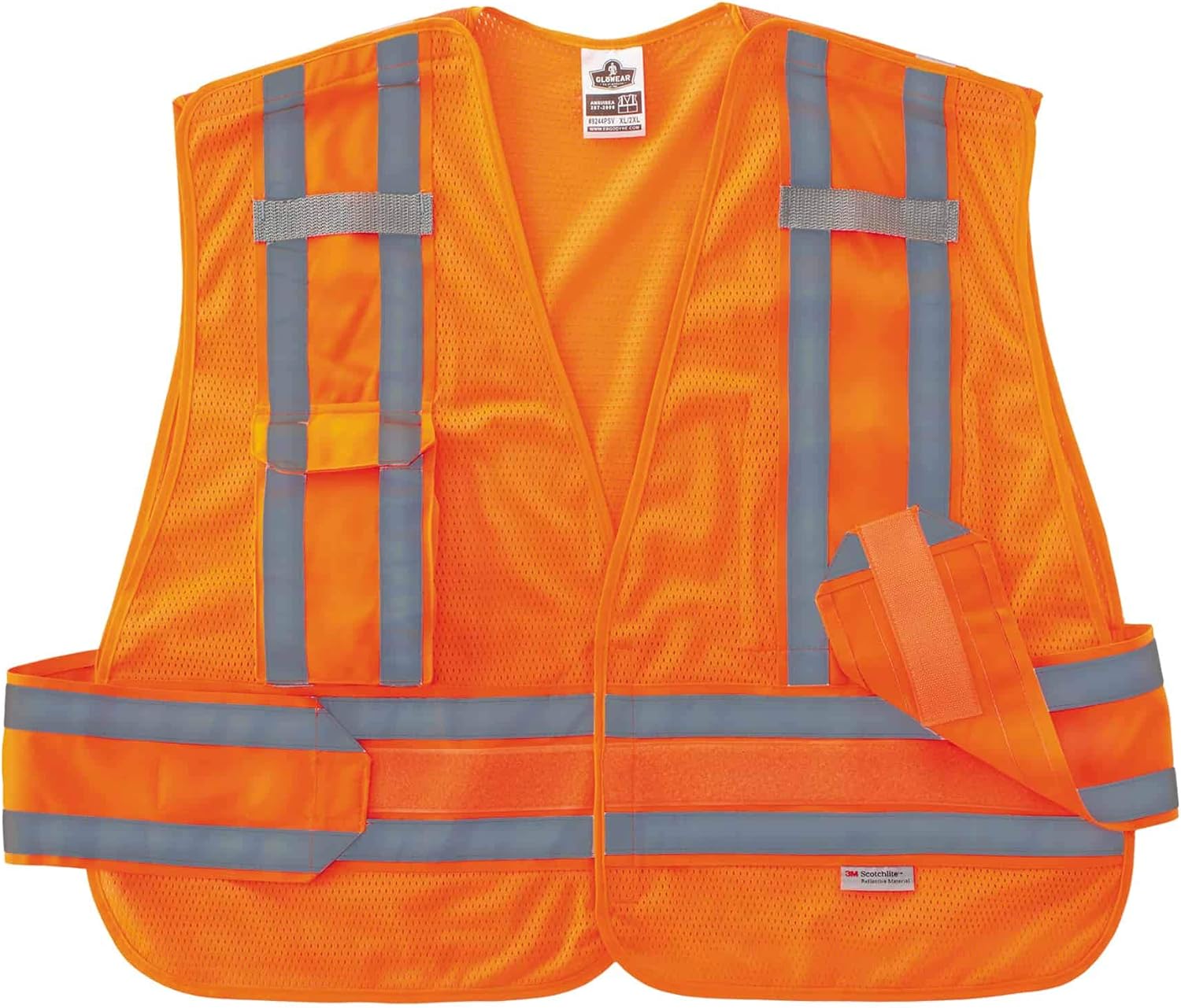 ERGODYNE GloWear 8244PSV ANSI High Visibility Expandable Public Safety Vest
