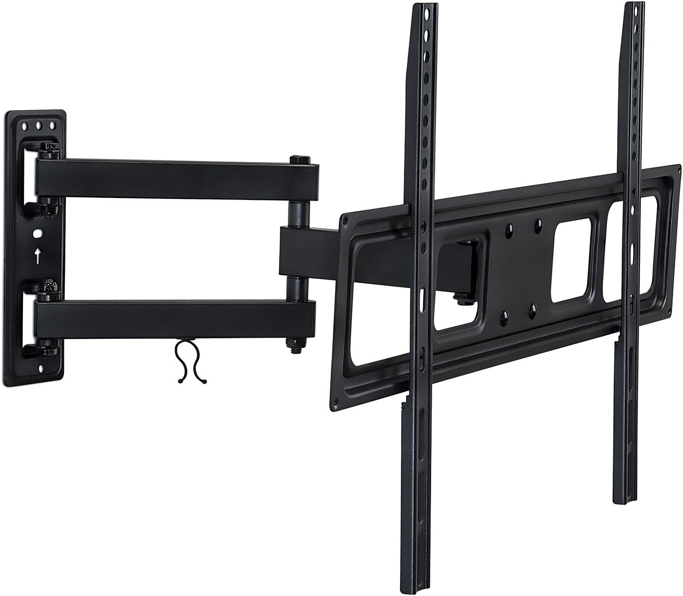 Mount-It! Full Motion TV Wall Mount | Single Stud Installation | Swivel