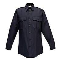 FLYING CROSS Justice Long Sleeve Uniform Shirt with Pleated Pockets