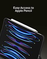 Belkin Pro Keyboard Case with Magnetic Stand, Backlit Bluetooth Keyboard, Trackpad & Apple Pencil Storage