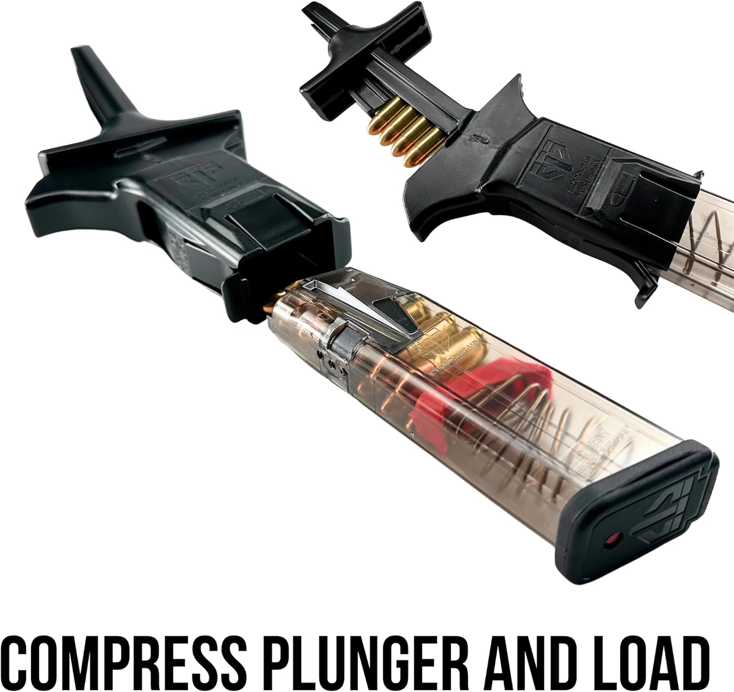 ETS Speed Loader for Glock Magazines 9mm 40 SW and More CAM Gen II Black