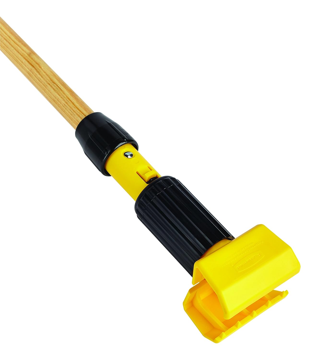 Rubbermaid Commercial Products Gripper 60" Wood Wet Mop Handle, Natural, for Professional/Industrial Floor Cleaning