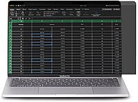 StarTech.com Magnetic Laptop Privacy Screen - Reversible Matte/Gloss Blue Light Filter