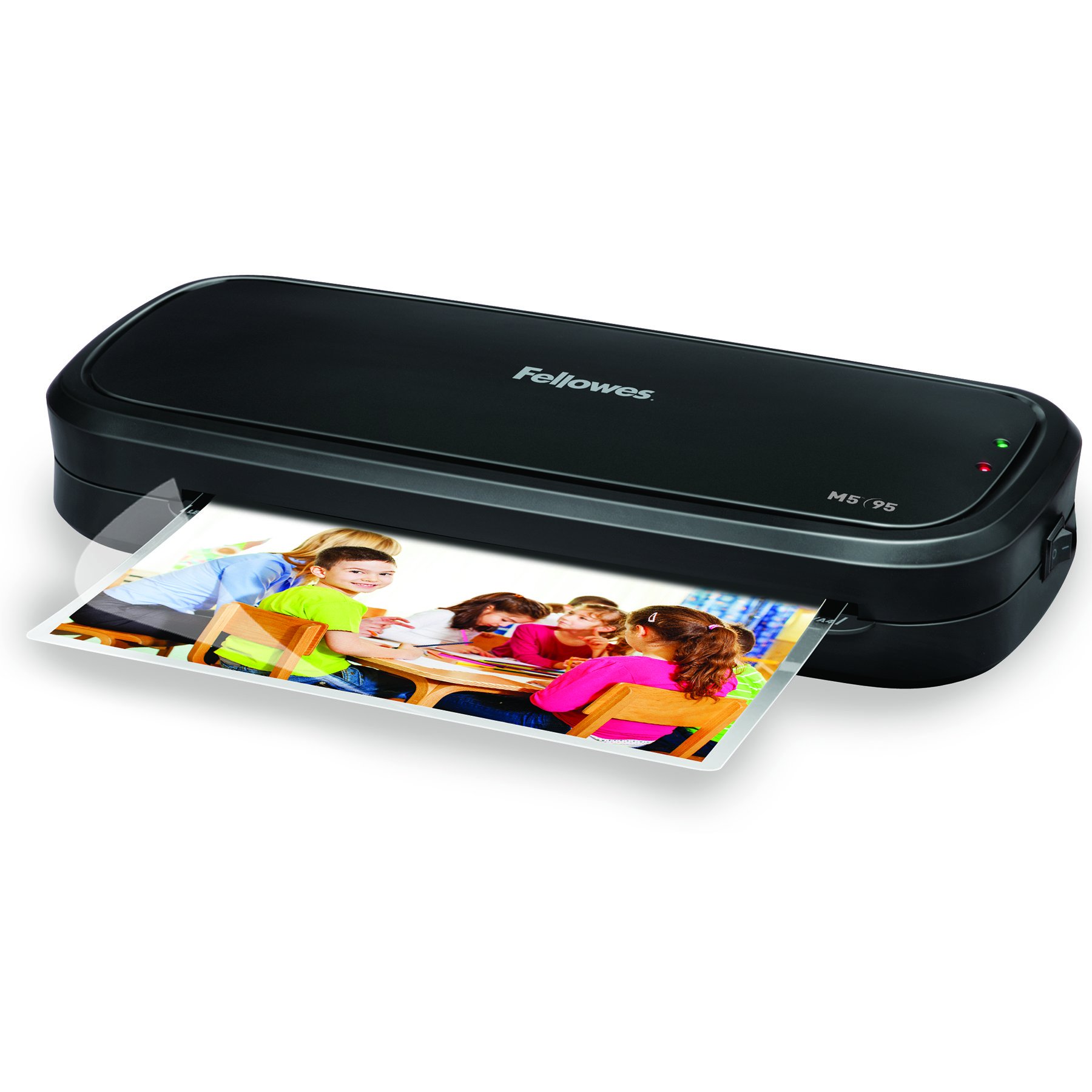 Fellowes M5-95 Laminator with Pouch Starter Kit - 9.50in Lamination Width - 5 mil Lamination Thickness