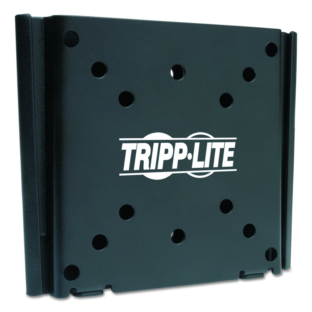 Tripp Lite Fixed Wall Mount for 13" to 27" TVs, Monitors, Flat Screens, LED, Plasma or LCD Displays (DWF1327M), Black