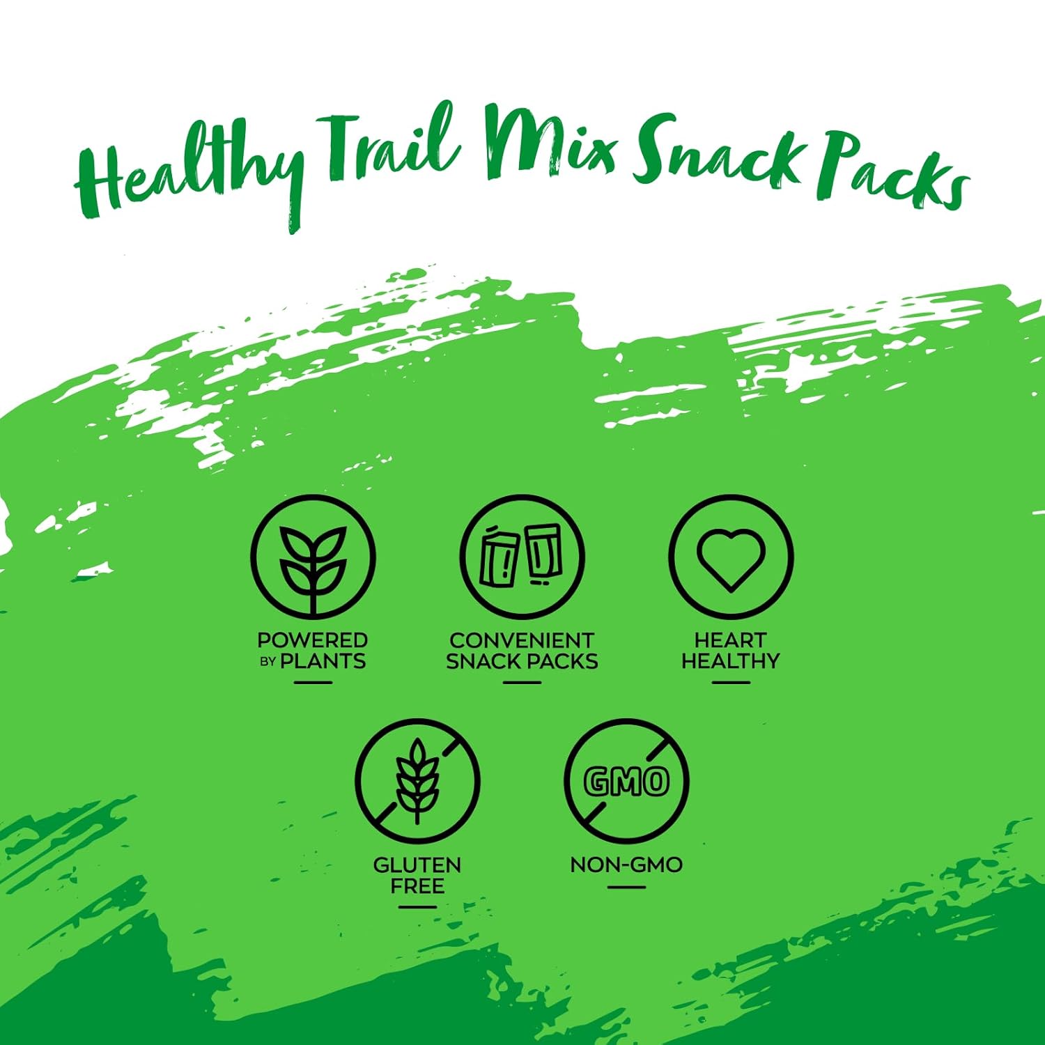 Nature's Garden Healthy Trail Mix Snack Pack (28.8 oz) Healthy Trail Mix 1.2 Ounce (Pack of 24)