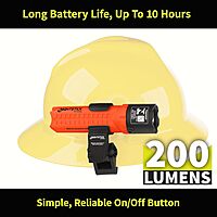 Nightstick XPP-5418RX-K01 Intrinsically Safe Flashlights with Multi-Angle Mount, Red