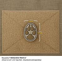 MAXPEDITION Dog Track PVC Morale Patch