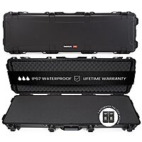 NANUK 995 Long Professional Waterproof Crushproof Hard Case with Wheels & Foam