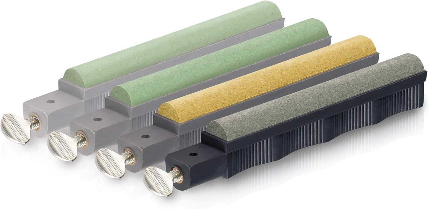 Lansky HRSET Curved Blade Hones Set (4-Pack)