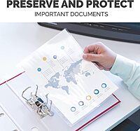 Fellowes Thermal Laminating Pouches, ImageLast, Jam Free, Letter Size, 5 Mil, 150 Pack (5204007), Clear