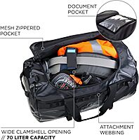 ERGODYNE Arsenal 5030 Water-Resistant Tarpaulin Duffel Bag