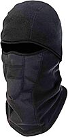 Ergodyne N-Ferno 6823 Balaclava Ski Mask, Wind-Resistant Face Mask, Hinged Design, Each, Black, One Size