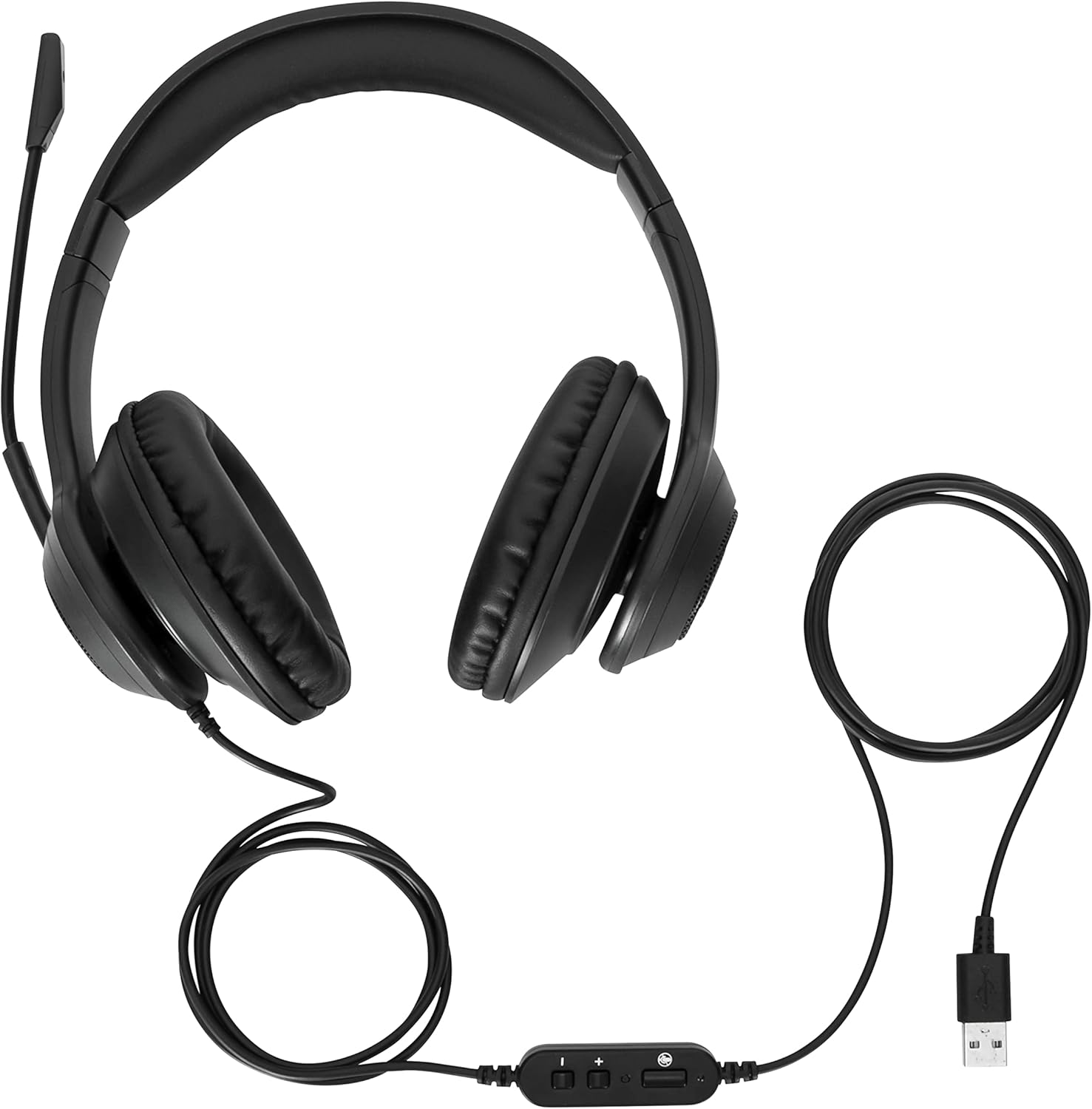 Targus Wired Stereo Headset, Black (AEH102TT)