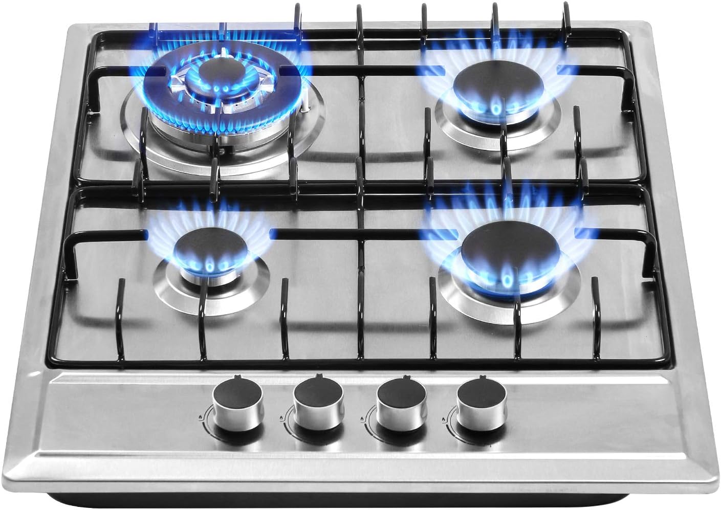 Estufa de 4 quemadores con kit de conversión de NG/LPG Estufa de 4 quemadores con kit de conversión de NG/LPG