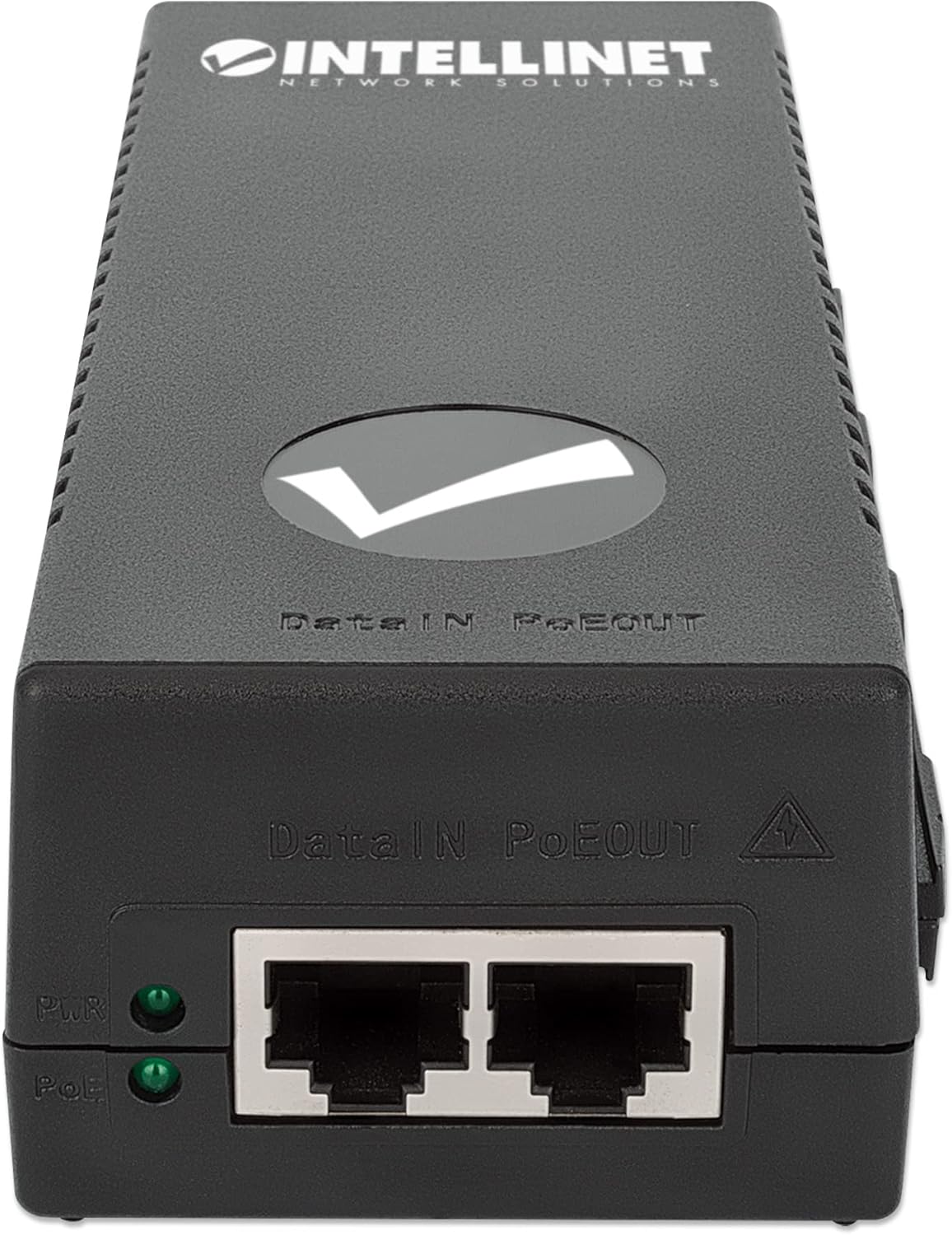 Intellinet 2.5G PoE+ Injector – 2.5Gbps & 30W Power Over Ethernet Output, Supports Distances Up to 328ft