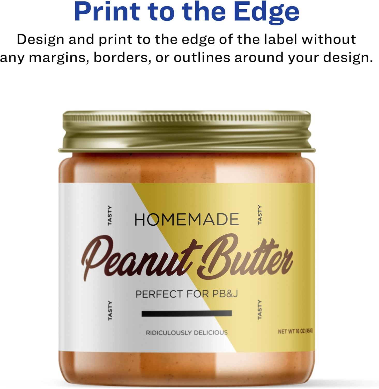 Avery Glossy White Rectangle Labels, Sure Feed Technology, 1.75" x 7.75"