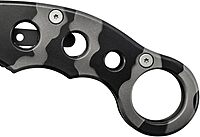 Smith & Wesson Extreme Ops CK32C 8in S.S. Karambit Folding Knife with 3in Hawkbill Blade and Stainless Steel Handle for Outdoor, Tactical, Survival and EDC